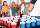 Beer Pong stolní sada s nastavitelnou výškou, 240 x 61 cm