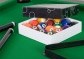 GamesPlanet® Kulečníkový stůl s vybavením 7ft, zelená/dřevo