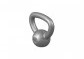 Gorilla Sports Kettlebell činka, litinová, šedá, 4 kg