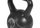 Gorilla Sports kettlebell činka, plast, černá, 2 kg