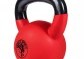 Gorilla Sports kettlebell činka, pogumovaný povrch, 12 kg