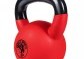 Gorilla Sports kettlebell činka, pogumovaný povrch, 32 kg