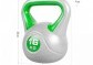 Gorilla Sports Kettlebell činka, vinylová, sv. zelená, 16 kg