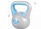 Gorilla Sports Kettlebell činka, vinylová, tyrkysová, 3 kg