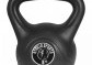 Gorilla Sports Sada kettlebell činek, plast, černé, 24 kg