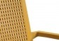 Křeslo GRID ARMCHAIR, hořčicově žlutá, 81 x 57 x 56 cm