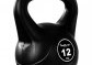 MOVIT Kettlebell činka, 12 kg, černá