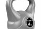 Movit Kettlebell činka, 4 kg, šedá/černá