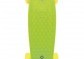 Skateboard - pennyboard 43cm, nosnost 60kg plastové osy, zelená, žlutá kola