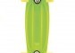 Skateboard - pennyboard 43cm, nosnost 60kg plastové osy, zelená, žlutá kola