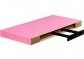Stilista nástěnná police Volato, 110 cm, růžová