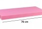 Stilista nástěnná police Volato, 70 cm, růžová