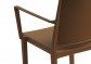 Židle MOSK ARMCHAIR, taupe,  82 x 57 x 56 cm